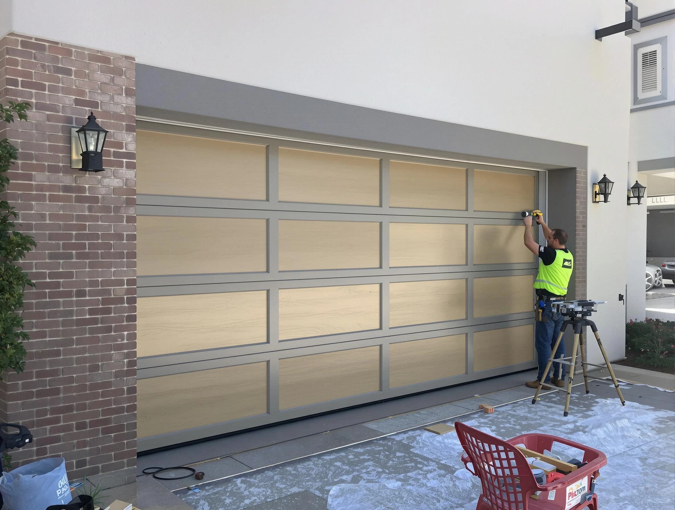 Garage door replacement service by Brigham City Garage Door Repair in Brigham City