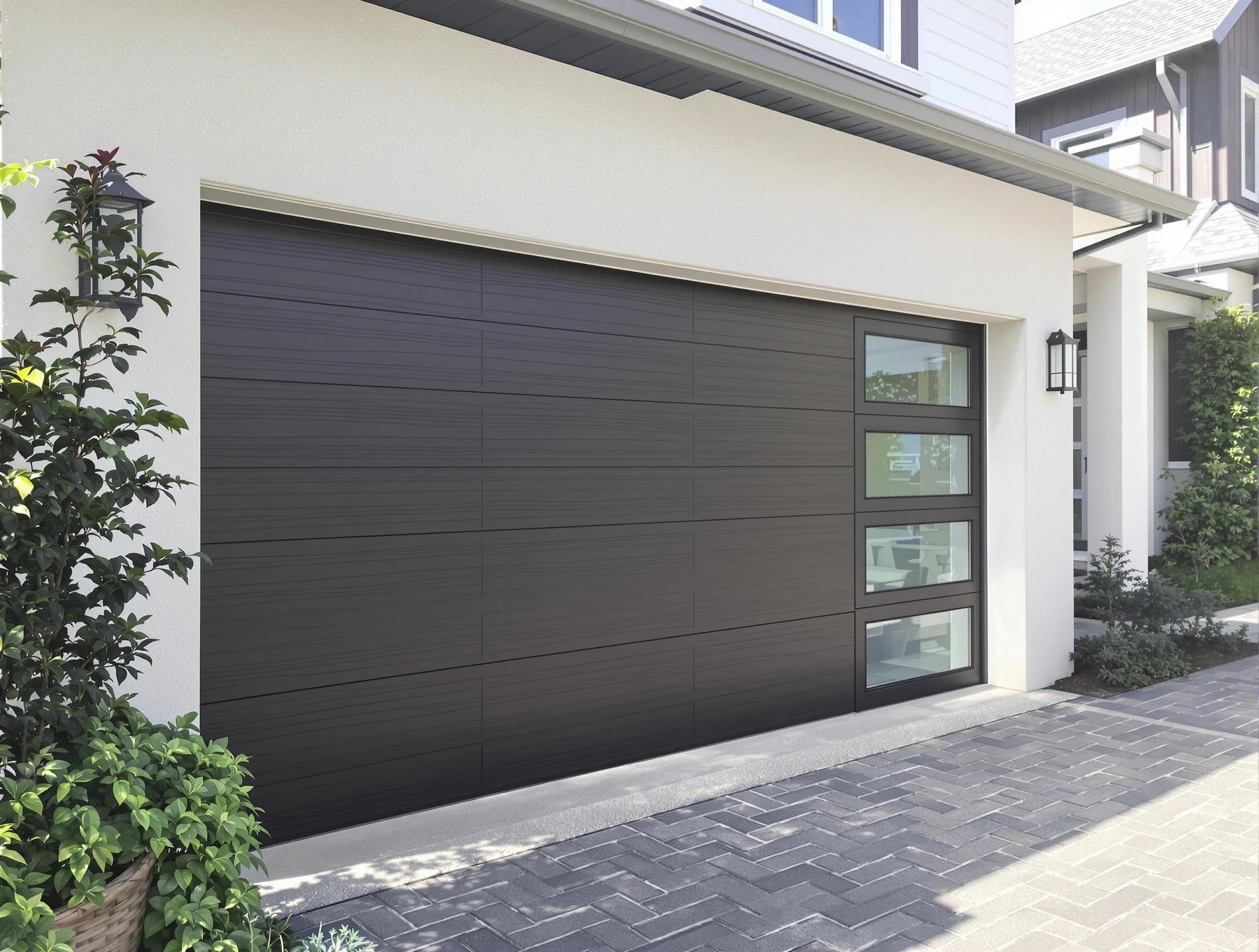 Custom garage door installation by Brigham City Garage Door Repair in Brigham City