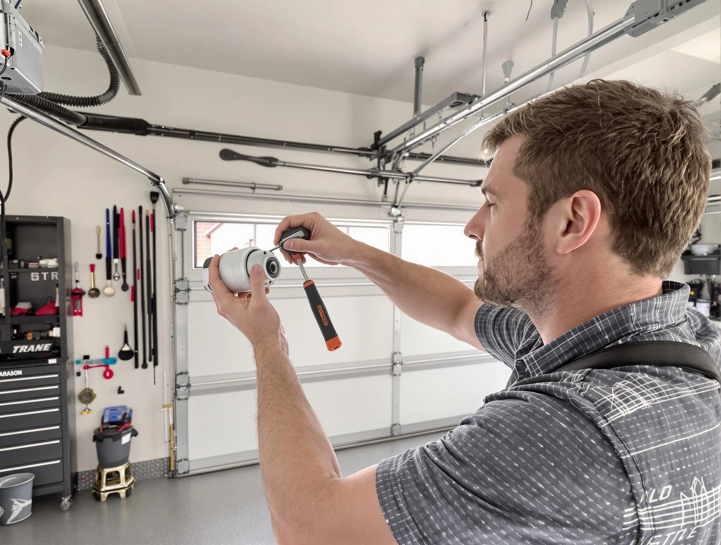 Garage door opener repair service by Brigham City Garage Door Repair in Brigham City