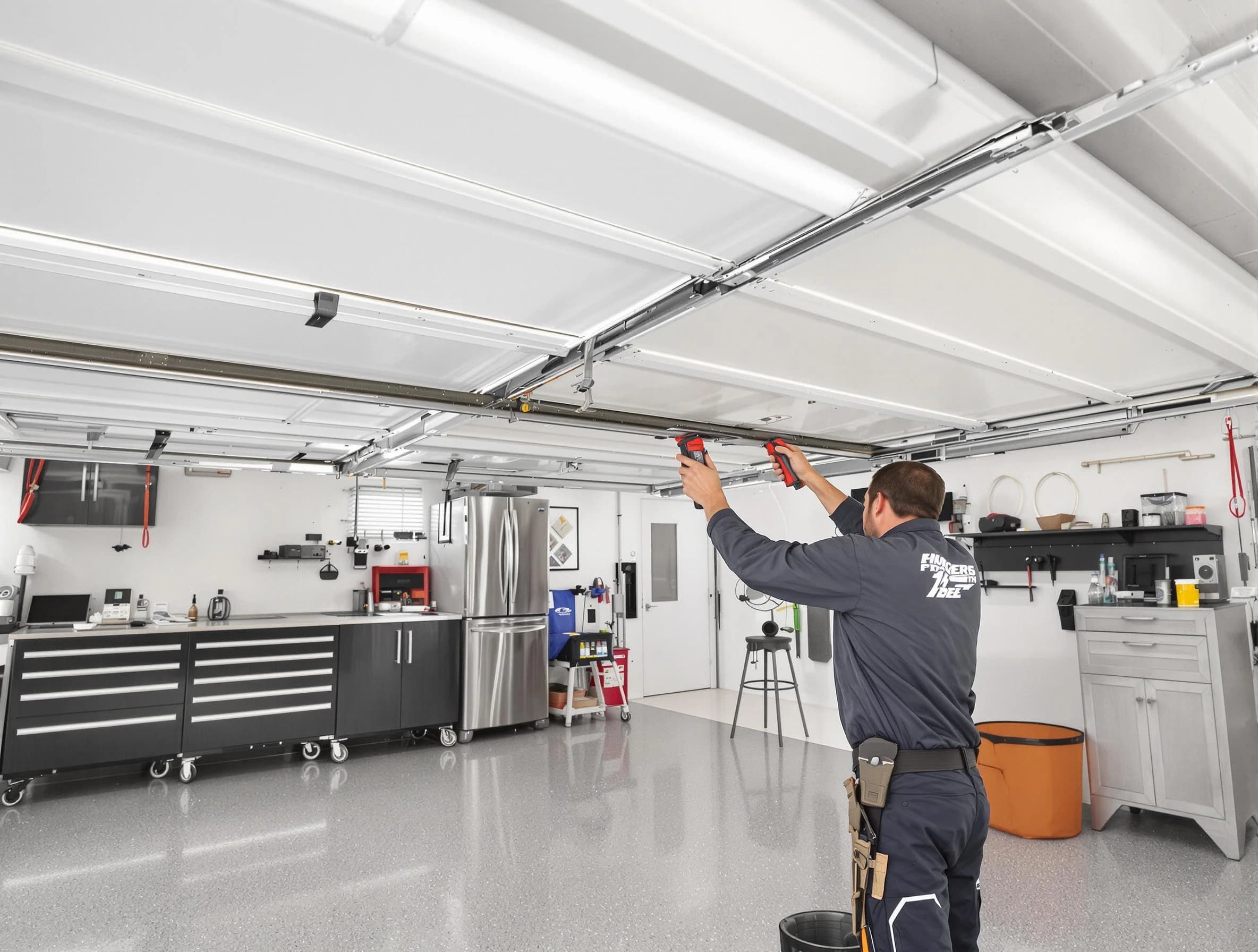Overhead garage door repair service by Brigham City Garage Door Repair in Brigham City