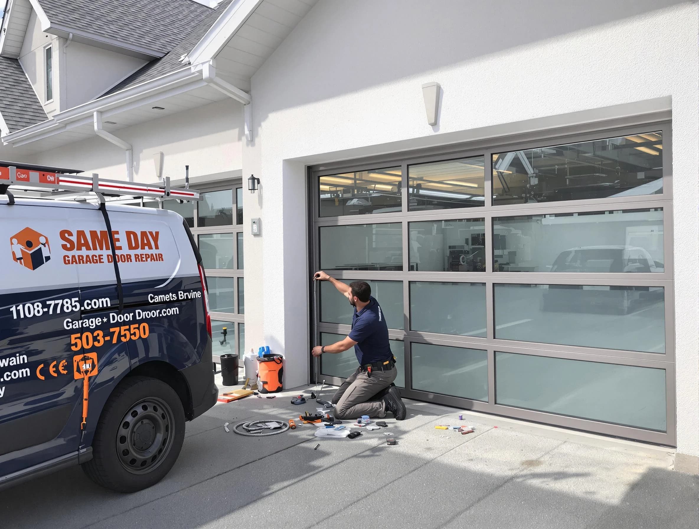 Same-day garage door repair service by Brigham City Garage Door Repair in Brigham City