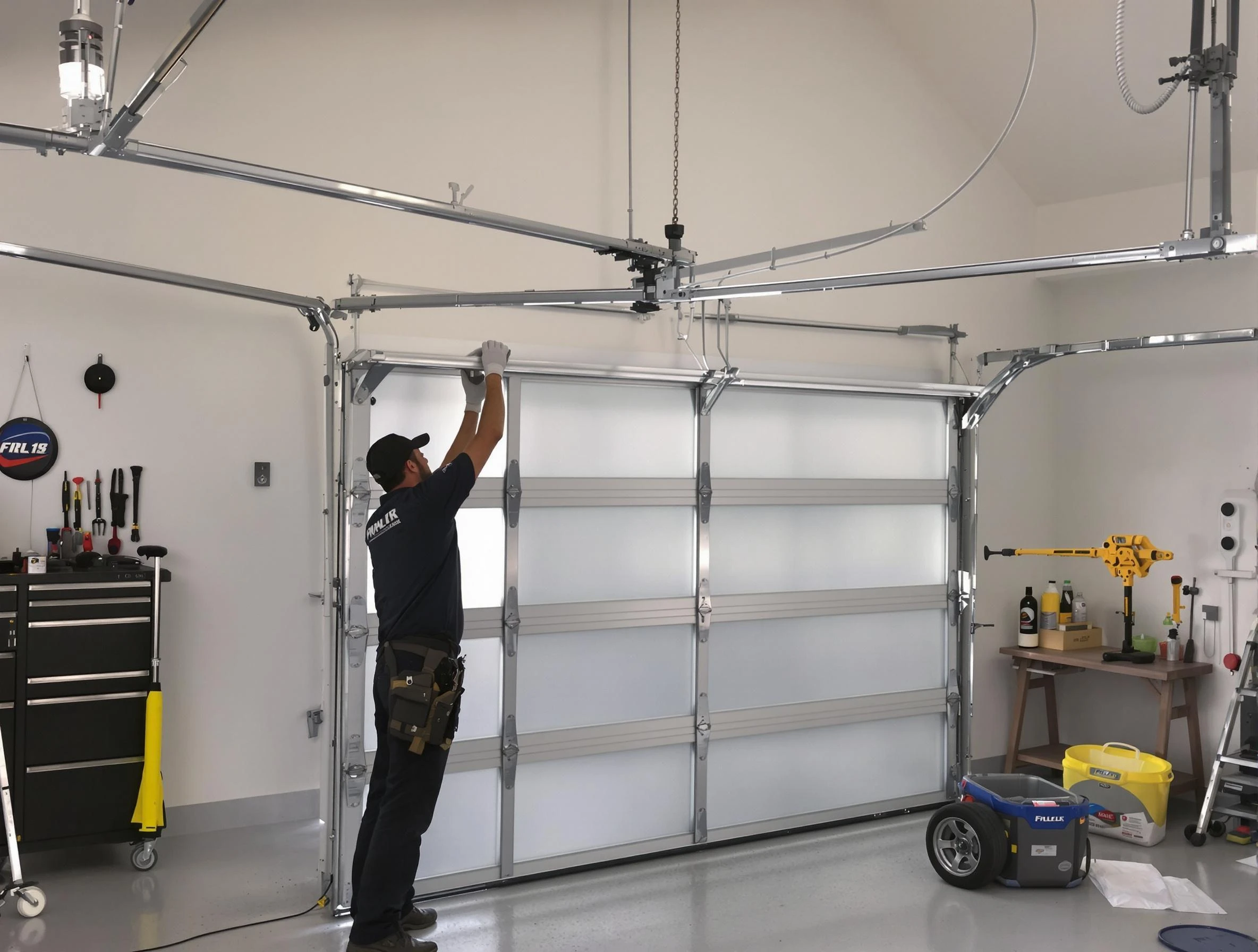 Brigham City Garage Door Repair certified team performing precision garage door installation in Brigham City