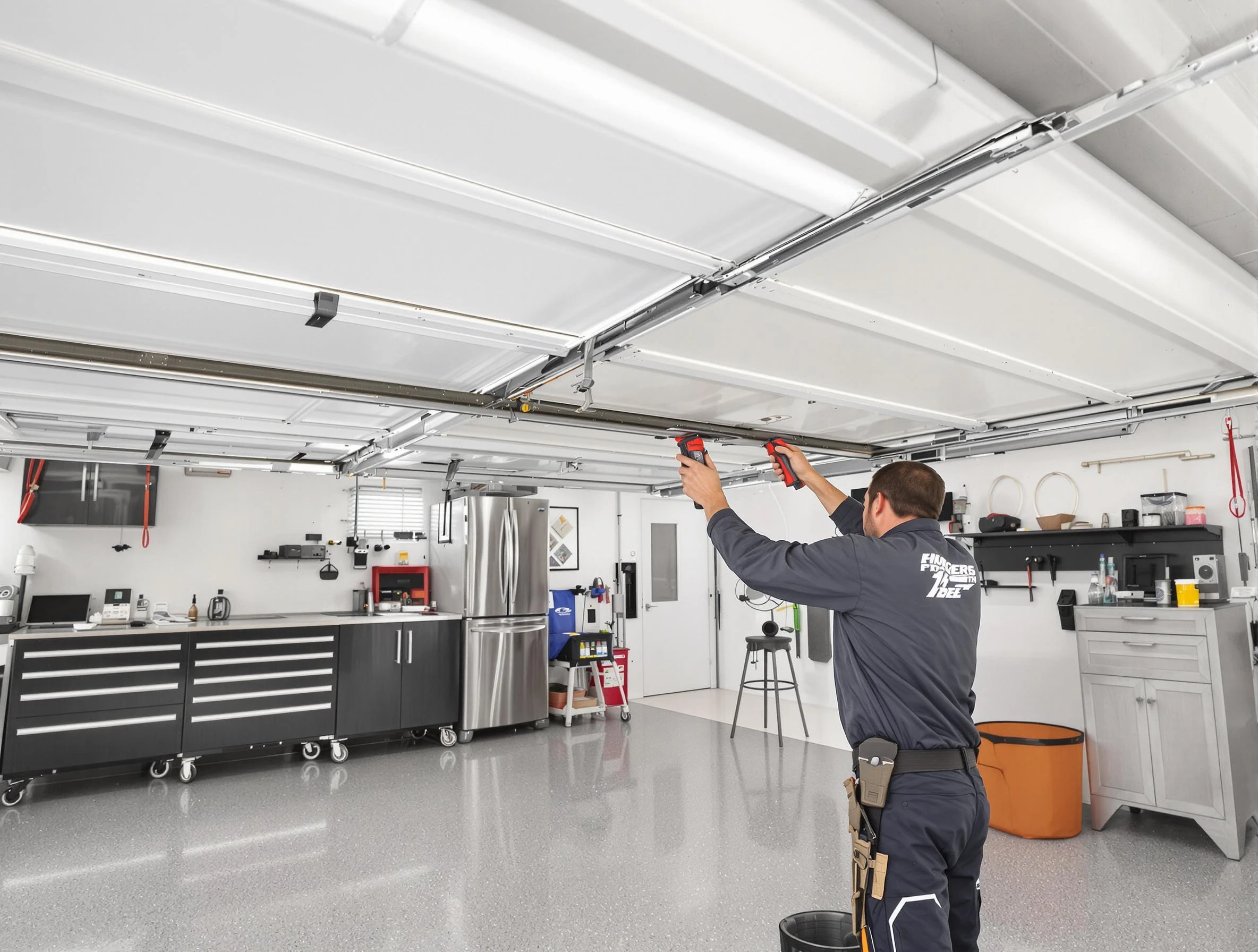 Overhead garage door repair service by Brigham City Garage Door Repair in Brigham City